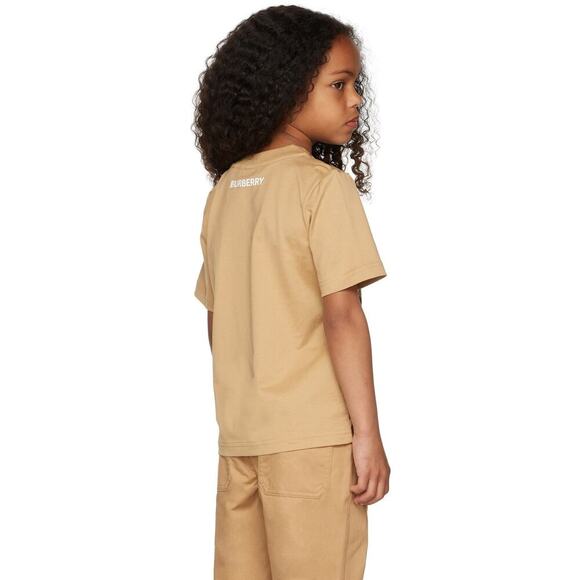 Burberry Other - Burberry Kids Check T-Shirt Beige Unisex Beige Size 4?